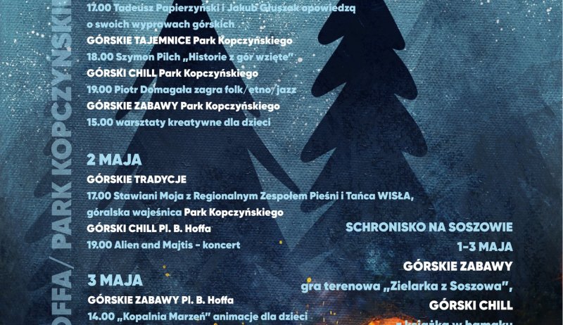 Plakat Górskie Opowieści